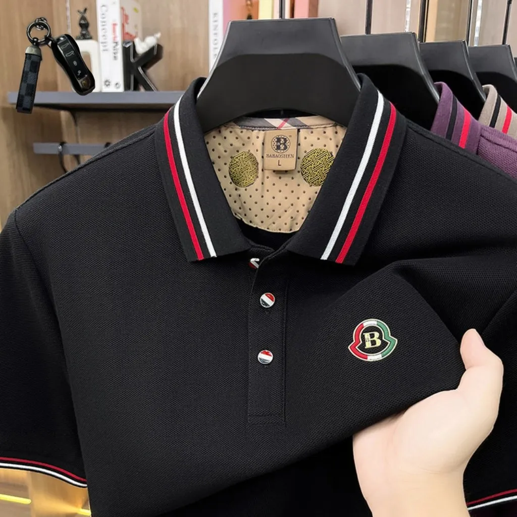 P140 26 Quality POLO 【 🔑】， Quality ， Breathable ， LOGO， ⚡️ T ⚡️ ， ！Sizes：M-4XL（ 210 、 。